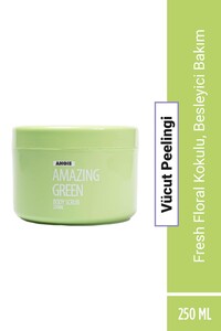 Angie Tek Renk Kadın Amazing Green Body Scrub - 250ml - Thumbnail
