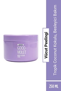 Angie Kadın Good Violet Body Scrub - 250ml - Thumbnail